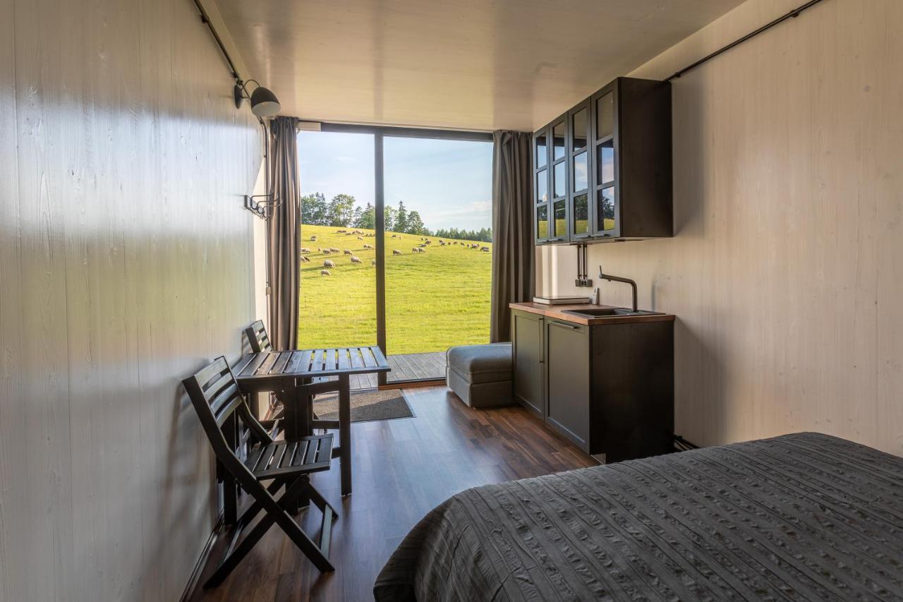 Unique Tiny House Getaway In The Nature - Kensho Puugi Buitenkant foto