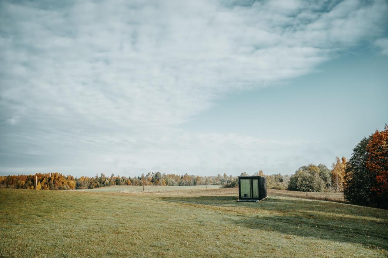 Unique Tiny House Getaway In The Nature - Kensho Puugi Buitenkant foto