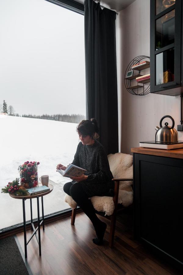 Unique Tiny House Getaway In The Nature - Kensho Puugi Buitenkant foto