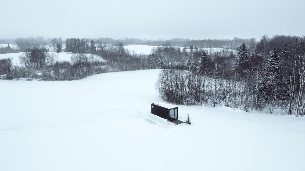 Unique Tiny House Getaway In The Nature - Kensho Puugi Buitenkant foto