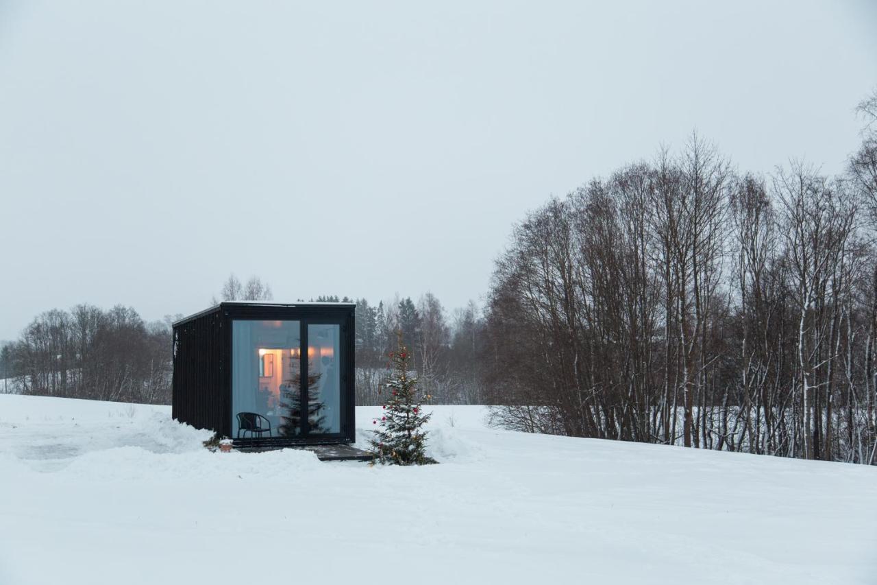 Unique Tiny House Getaway In The Nature - Kensho Puugi Buitenkant foto