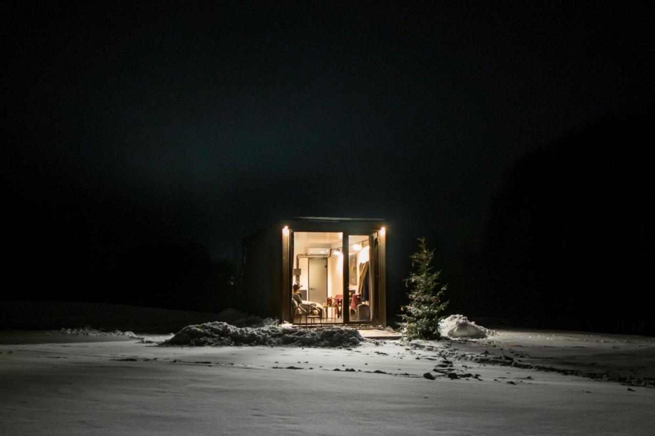 Unique Tiny House Getaway In The Nature - Kensho Puugi Buitenkant foto